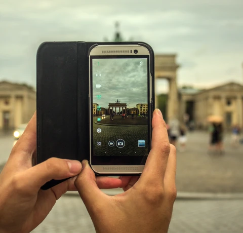 Handybild Berlin Brandenburger Tor
