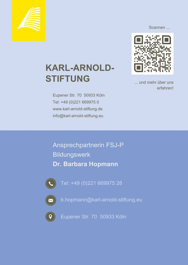 Bildungswerk, FSJ Politik/Demokratie, QR Code